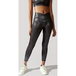 Popflex Crisscross Hourglass Legging Black Stardust size L